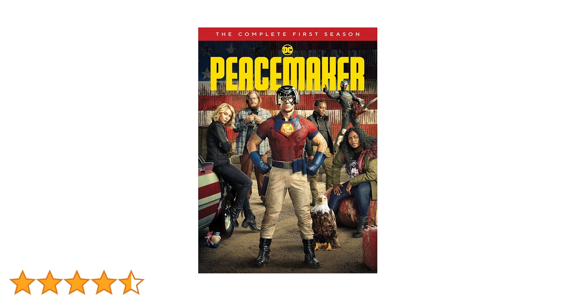 ピースメーカー シーズン1 DVD 4枚セット ピースメイカー シーズン1 DVD全巻セット 全4巻 - メルカリ